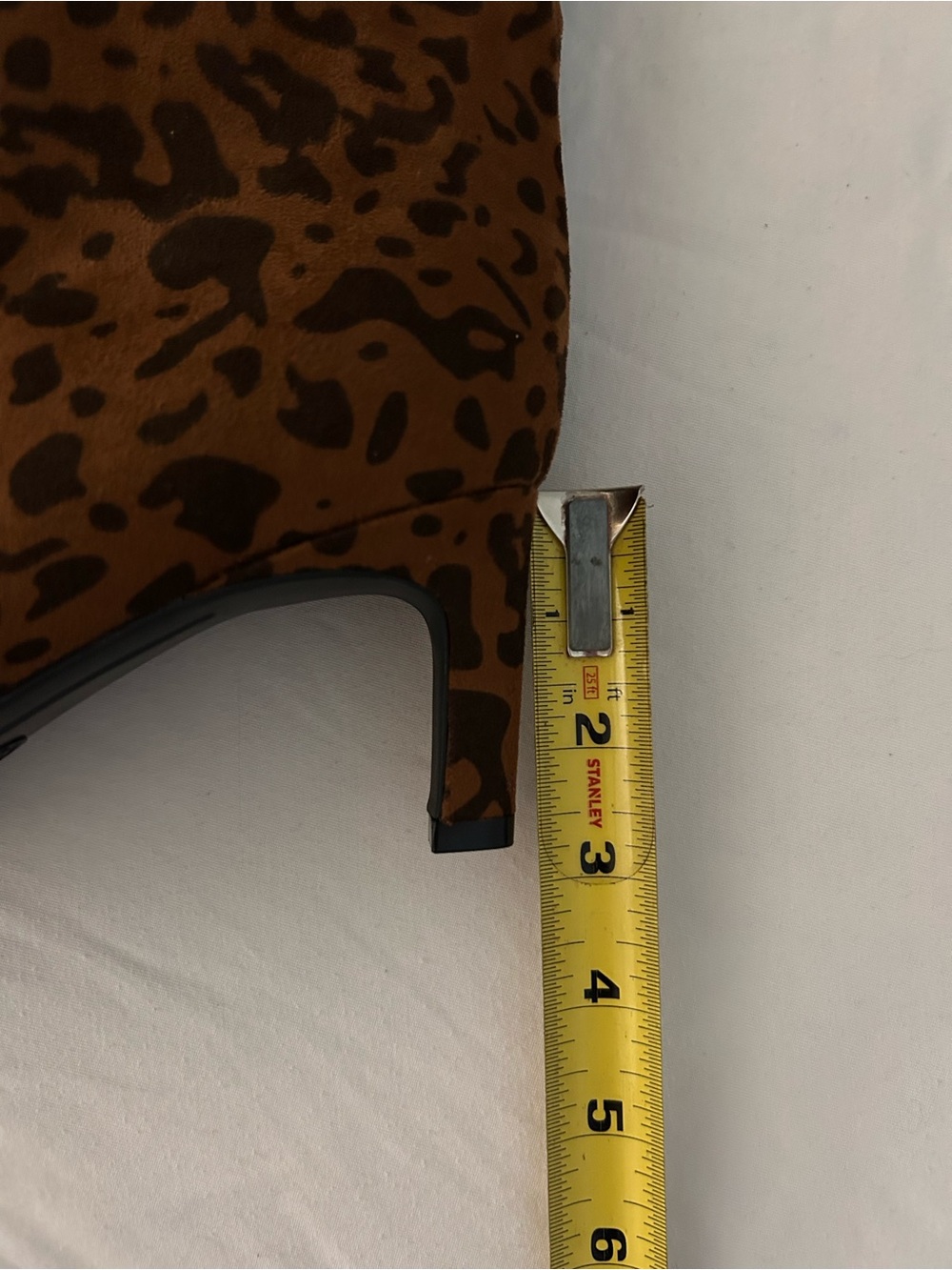 NWT! a new day Brown Leopard-Print Knee Boots - Picture 6 of 9
